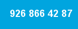 926 866 42 87